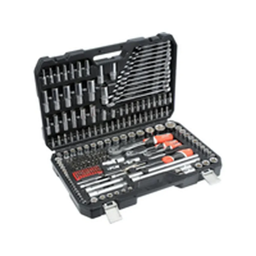 Cutie Tip Diplomat Pentru Scule Yato YT-38841 Oțel 216 Piese 1/4" 3/8" 1/2"