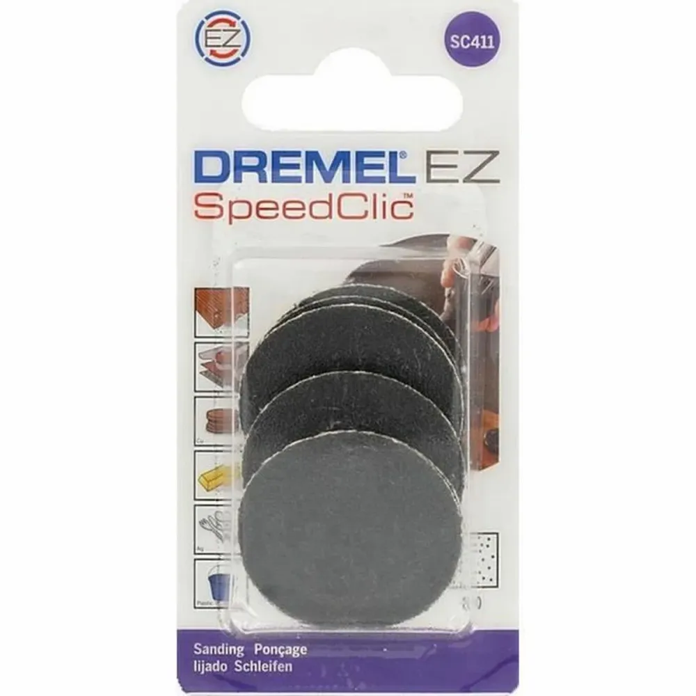 Discuri de șlefuire Dremel SC411 Ez Speedclick Instrument multifuncțional (6 Unități)