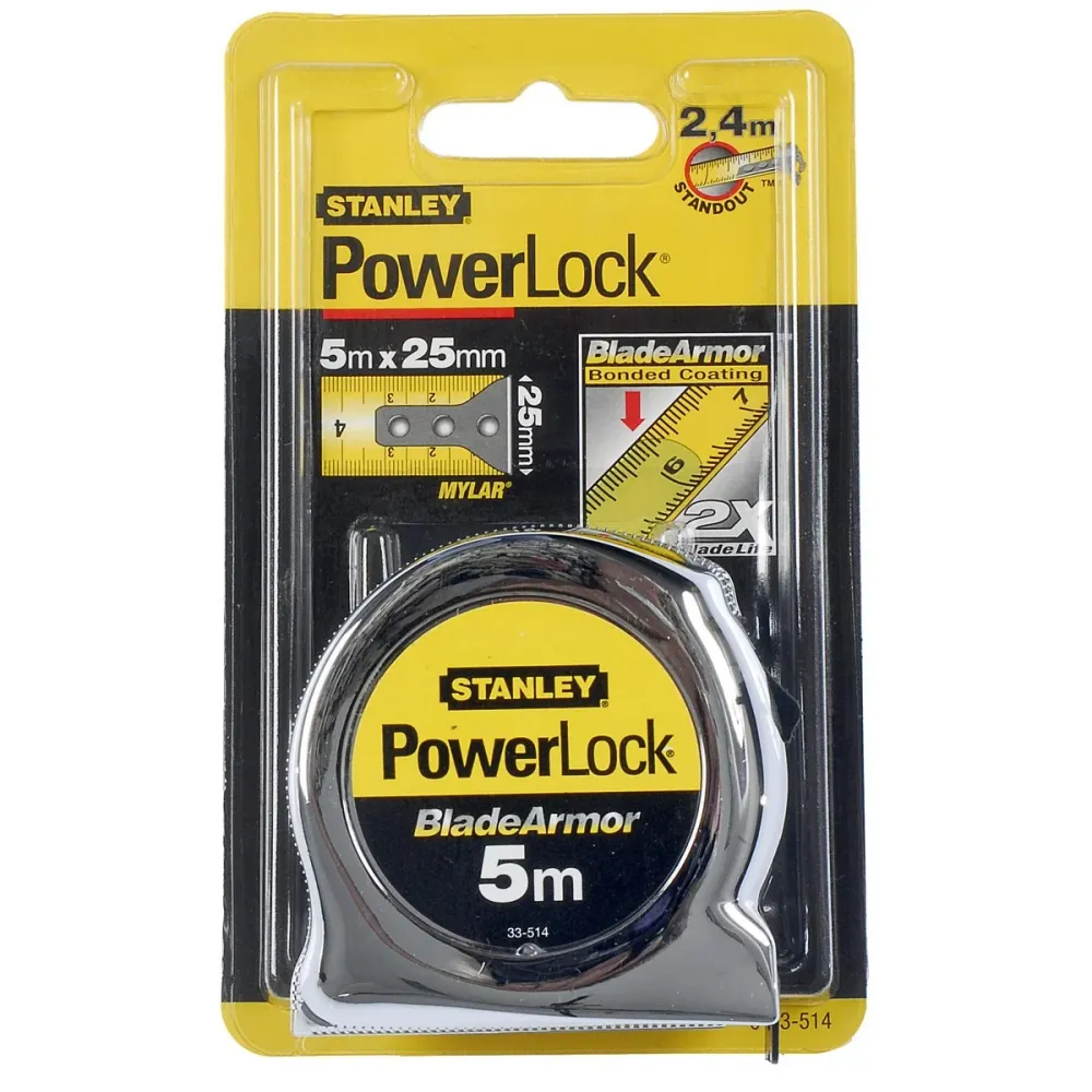 Flexometru Stanley Powerlock Blade Armor