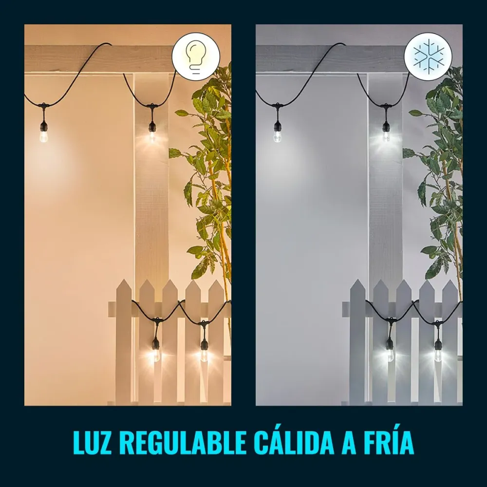 Ghirlandă de lumini LED Wiz Multicolor 8 W