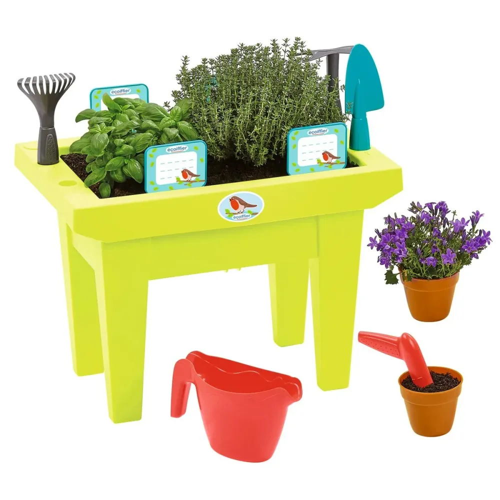 Ghiveci grădină Ecoiffier garnished planter - 4290