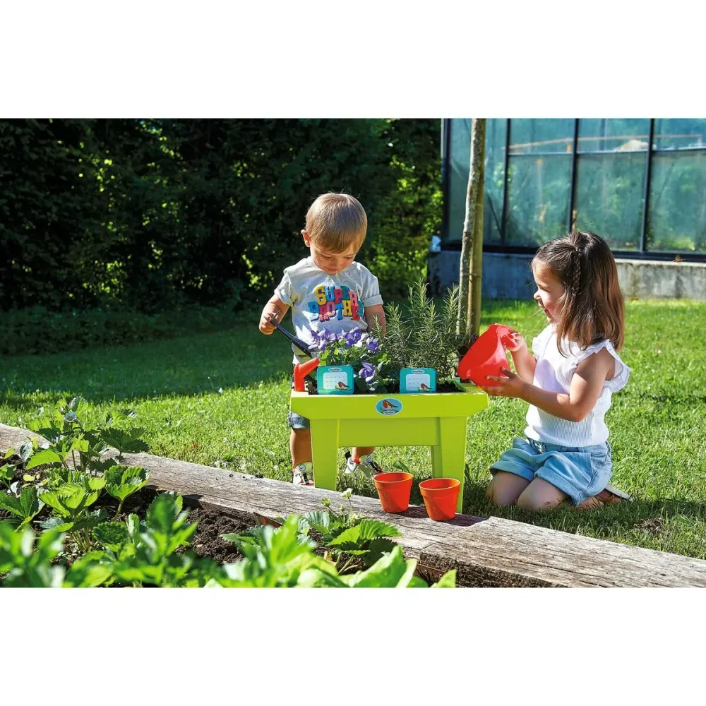 Ghiveci grădină Ecoiffier garnished planter - 4290