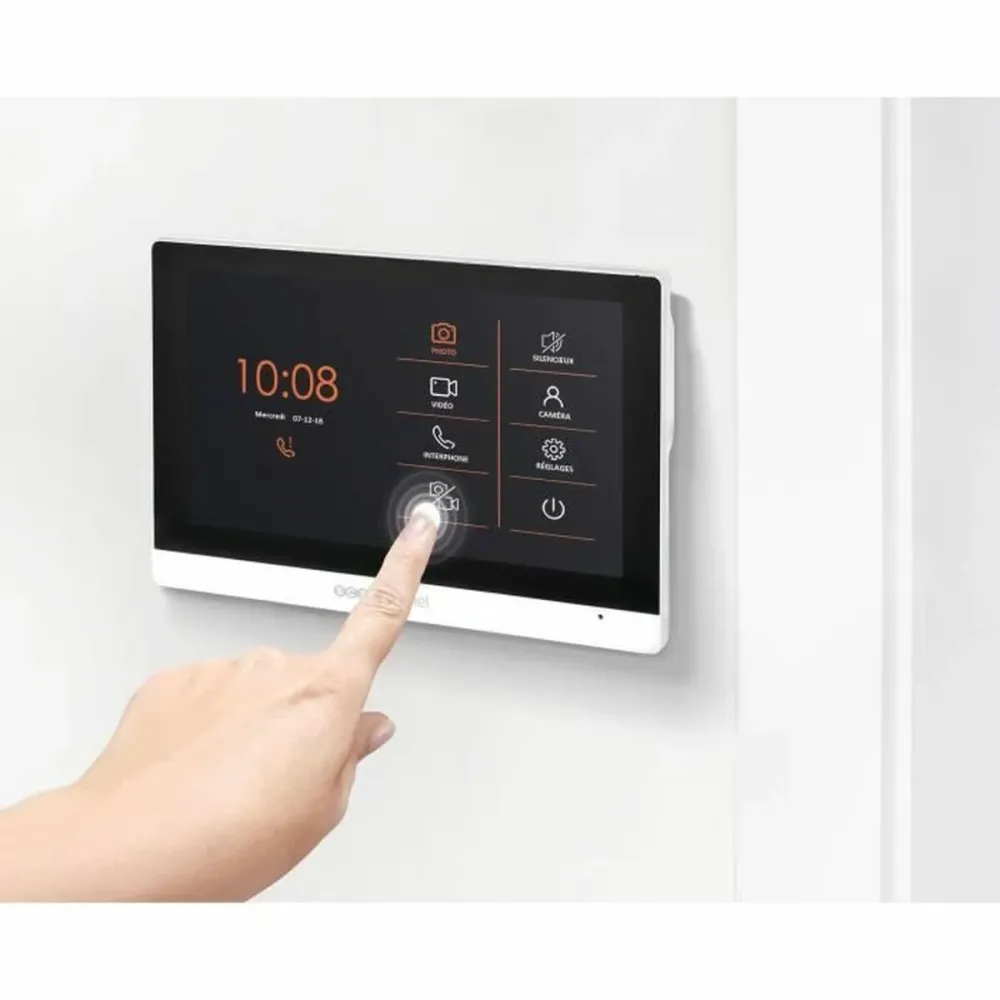 Interfon Video Inteligent SCS SENTINEL VisioDoor 7+ 7" Alb