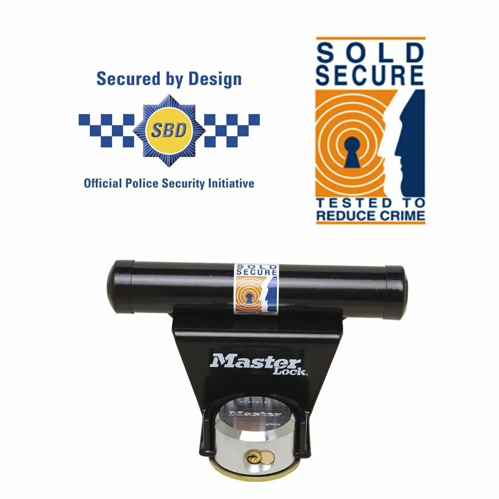 Lacăt cu cheie Master Lock 1488EURDAT Oțel Rotund
