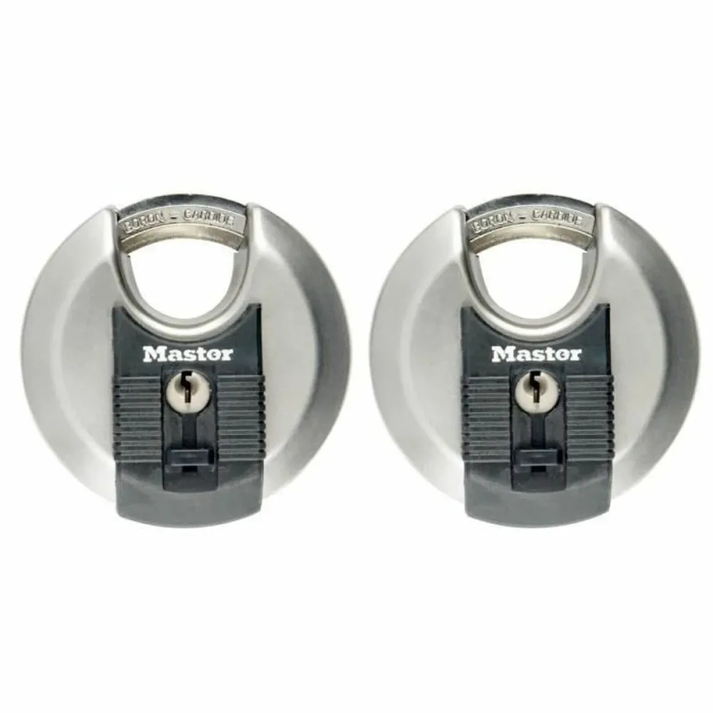 Lacăt cu cheie Master Lock M40EURT (2 Unități)