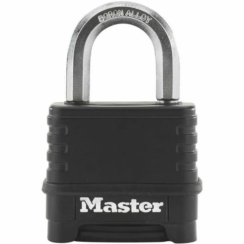 Lacăt cu cifru Master Lock M178EURD Oțel Zinc Negru