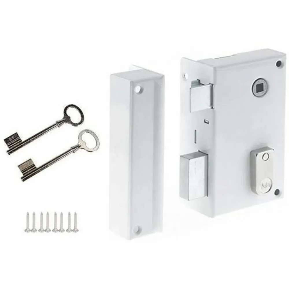 Lacăt Yale YAV37G 12,5 x 7 x 18 Alb Oțel Uși