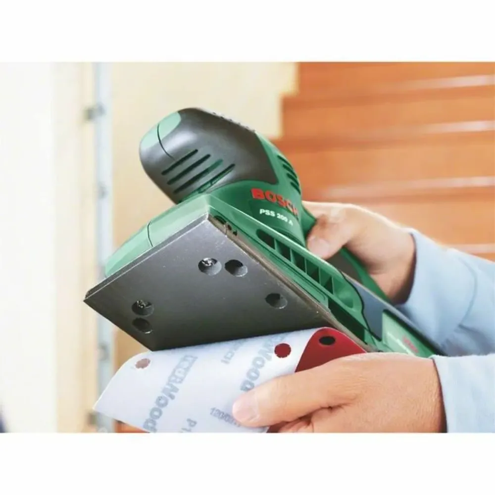 Șlefuitor orbital aleatoriu BOSCH PSS 200 200 W 240 V