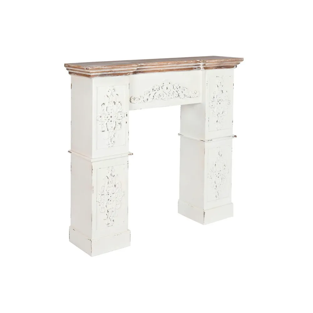 Partea din față șemineului Home ESPRIT Brad Lemn MDF 120 x 29,5 x 116 cm