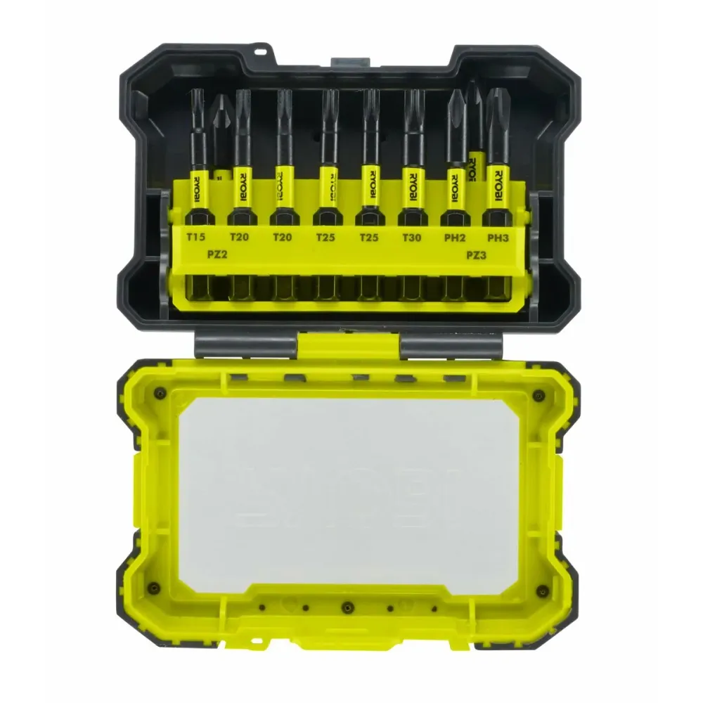 Set biți Ryobi RAK10MSDI 50 mm 10 Piese Phillips Pozidriv Torx