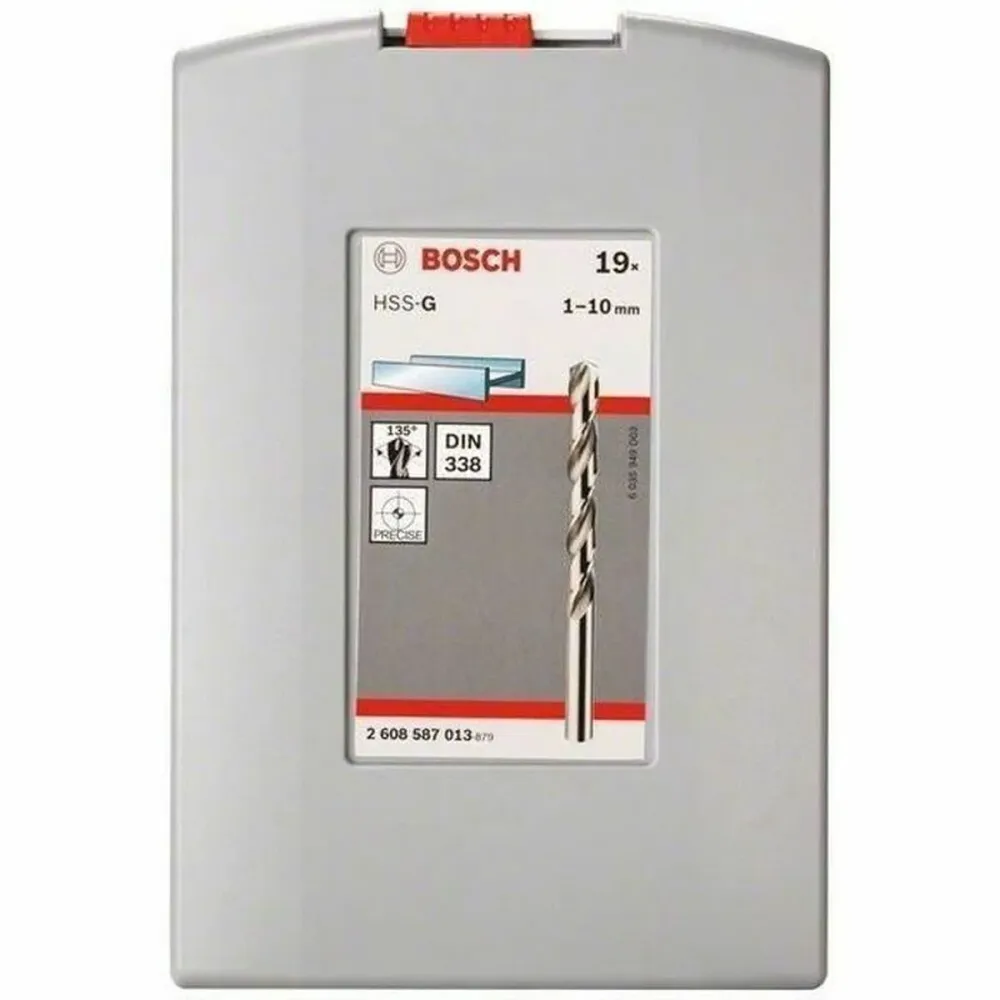 Set de rulouri BOSCH Probox Oțel Viteză mare 1-10 mm 19 Piese