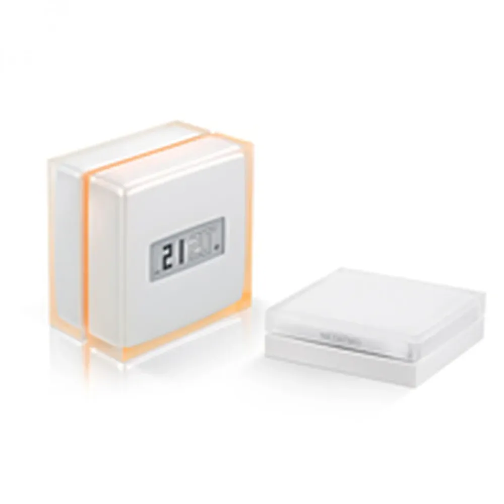 Termostat Netatmo NTH01-EN-EU Alb Translucidă