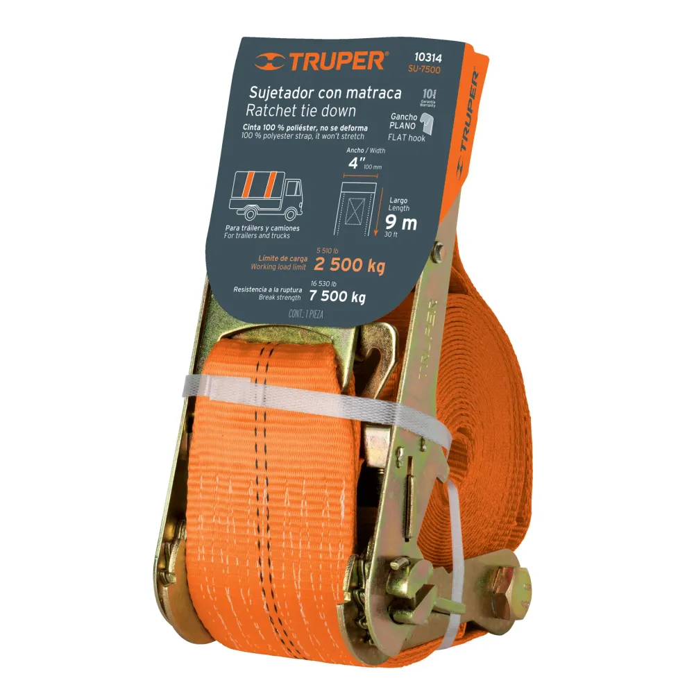 Chinga 9 m pentru camion, 7500 kg - Truper