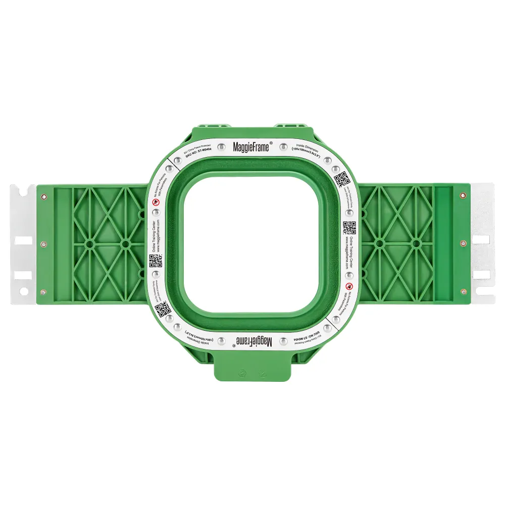 MaggieFrame cerc magnetic 3.9″ × 3.9″ (100 × 100 mm) pentru mașini de brodat Elna