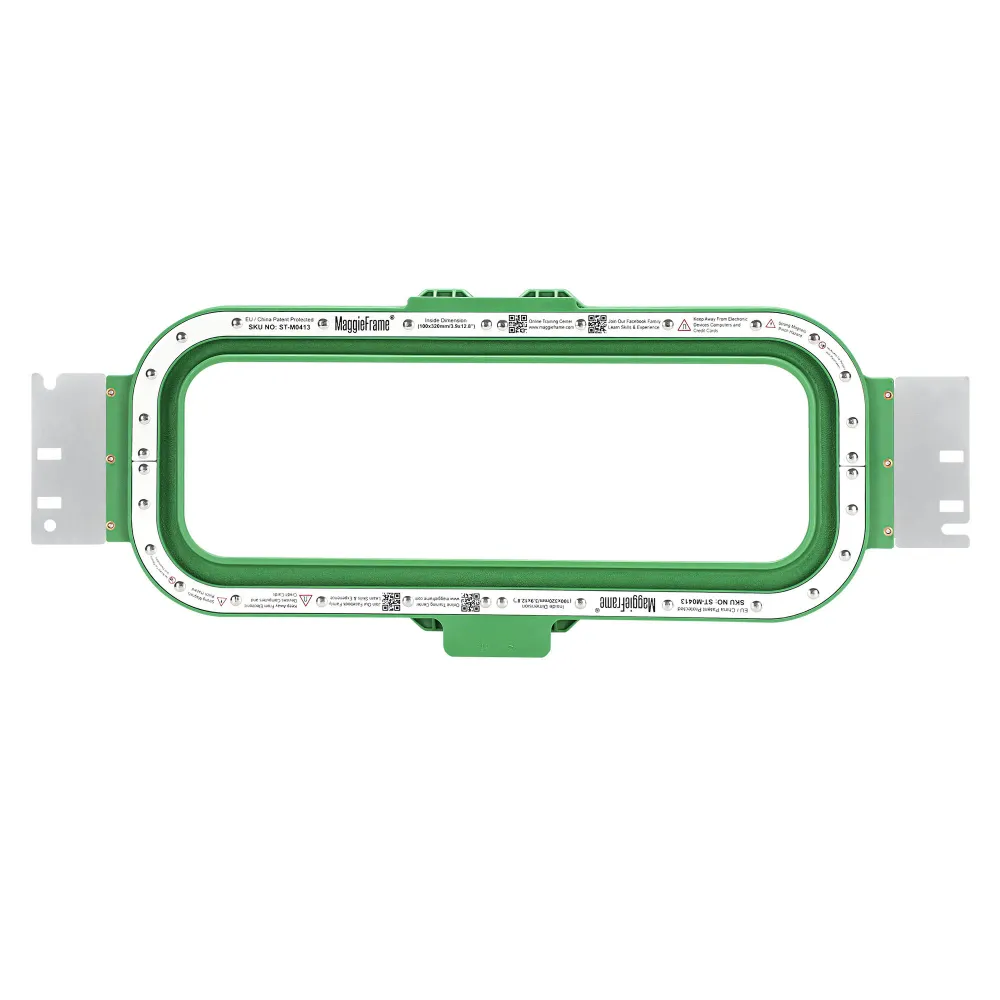 MaggieFrame Ramă de Brodat Magnetică 3.9″ × 12.8″ (100 × 320 mm) pentru Elna