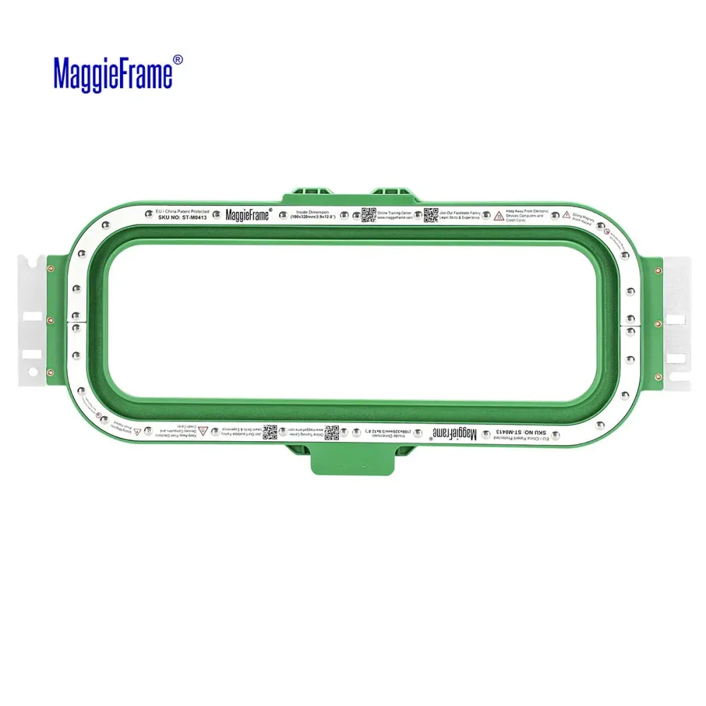 MaggieFrame Ramă de Brodat Magnetică 3.9″ × 12.8″ (100 × 320 mm) pentru Elna
