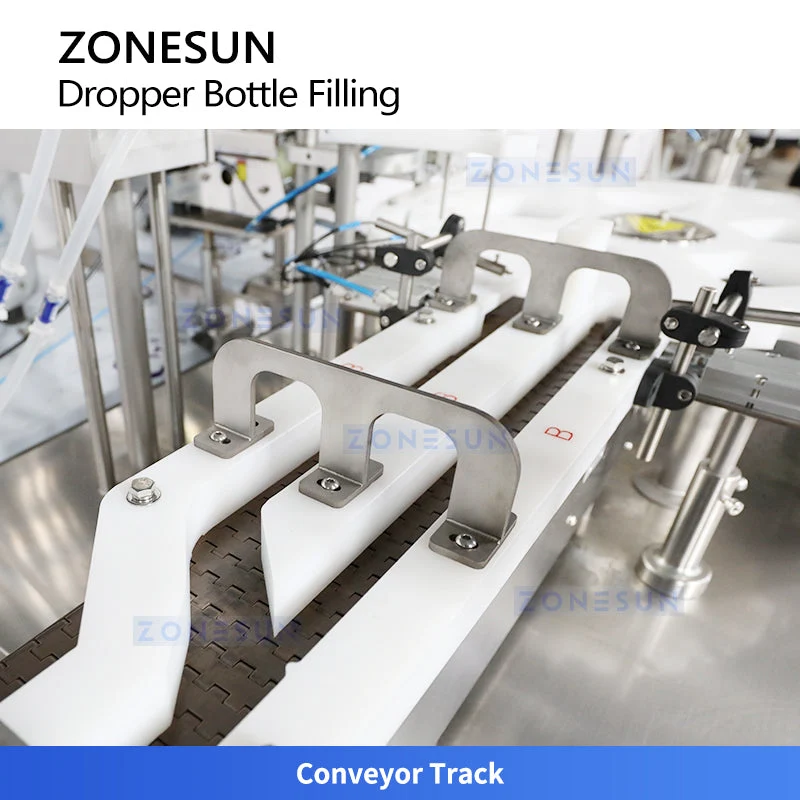 ZONESUN ZS-AFC27YT Automatic Liquid Dropper Bottle Essential Oil Filling Capping Machine