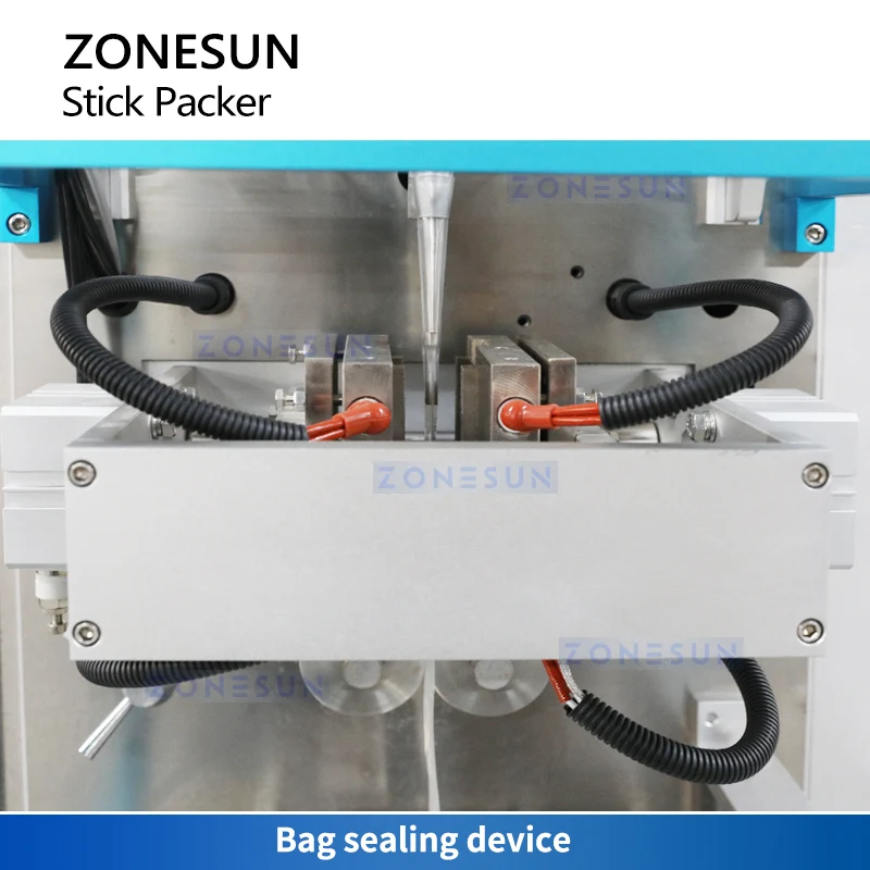 ZONESUN ZS-FS240LS Paste Sachet Packing Machine Mixing & Heating Hopper
