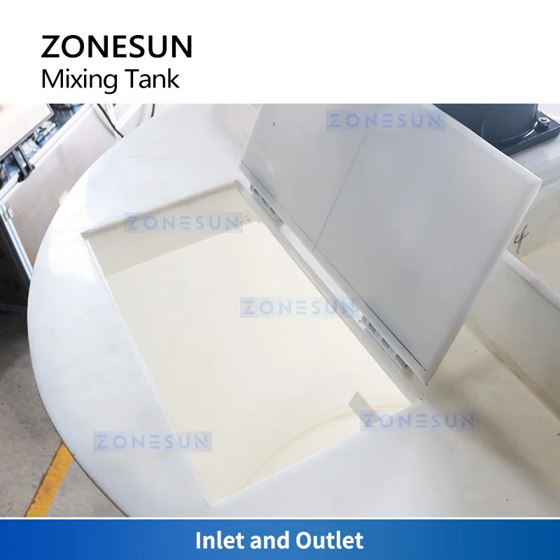 ZONESUN ZS-PPMT1500L PP Mixing Tank Corrosive Liquid