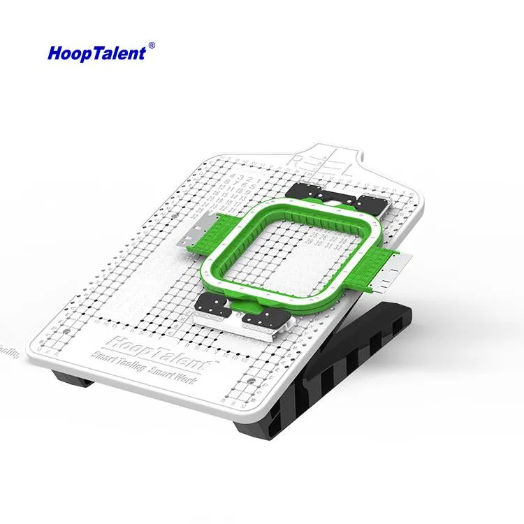 Set HoopTalent – Stație de fixare pentru rame de brodat compatibilă cu mașinile Fortever