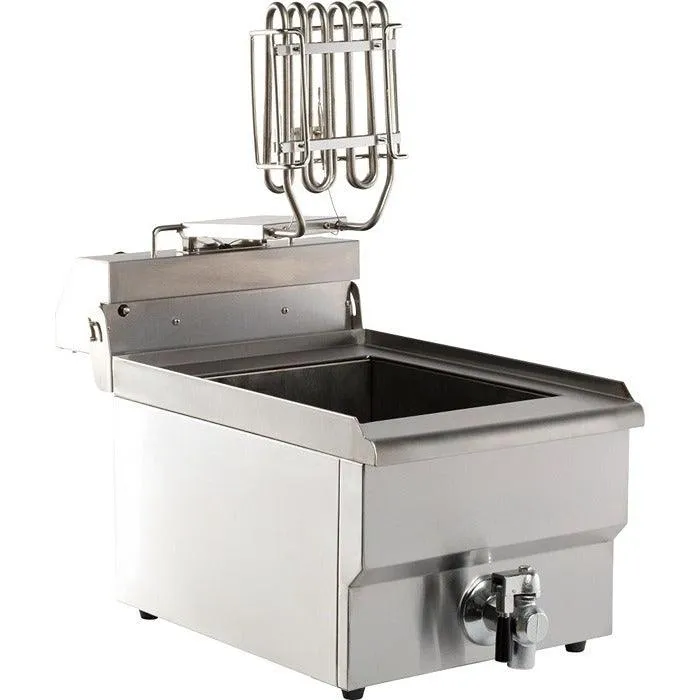 Friteuza electrica de banc 1X10 L, 5kW, 400V