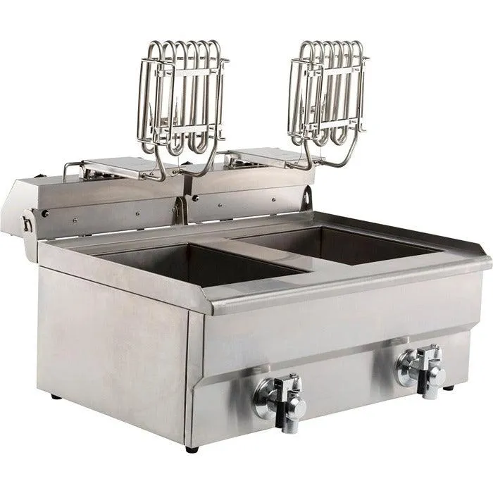 Friteuza electrica de banc 2X8L, 2x3.3 kW, 230 V
