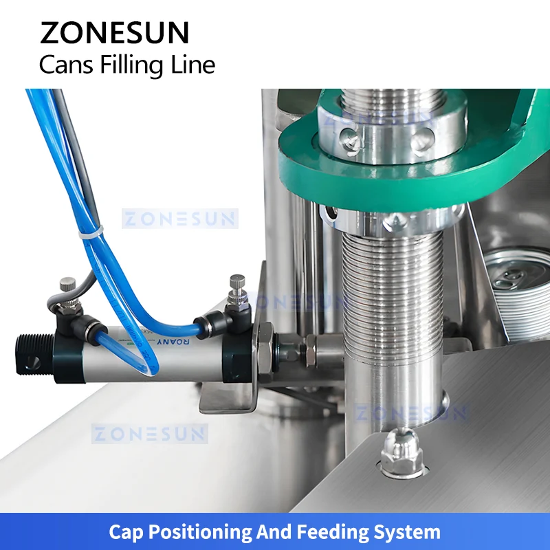 ZONESUN ZS-FAL180A11 Automatic Isobaric Carbonated Beverage Can Filling Line