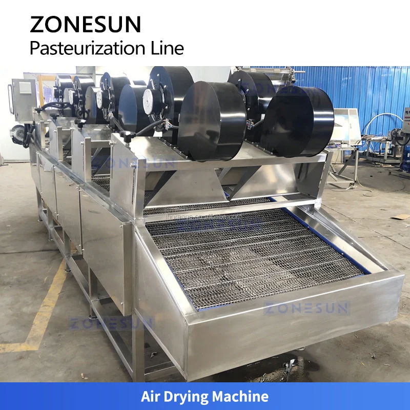 ZONESUN ZS-PM3 Spray Pasteurization Production Line Food and Beverage Pickle Product Processing