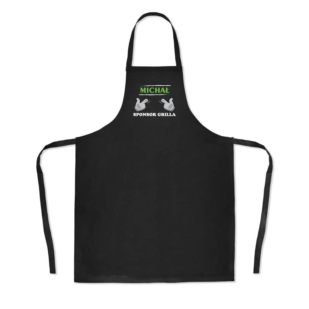 Șorț de bucătărie din bumbac I'M GOING TO COOK AND FALL+ NAME