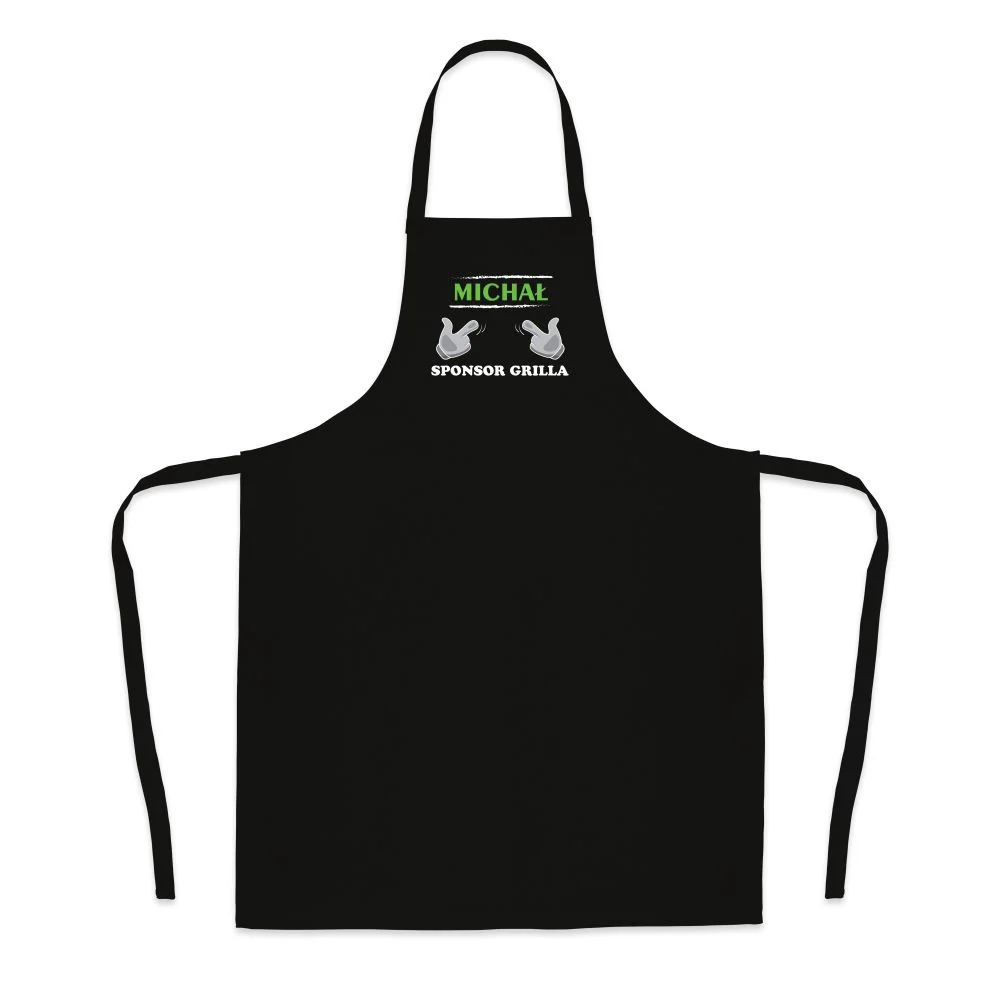 Șorț de bucătărie din bumbac GRILLA SPONSOR