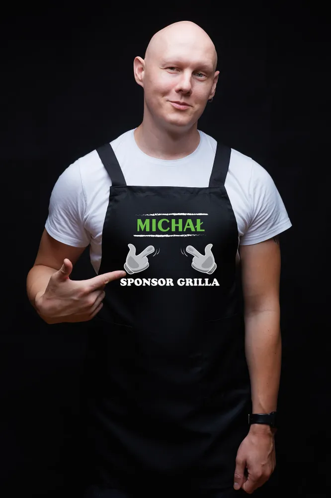 Șorț de bucătărie din bumbac GRILLA SPONSOR