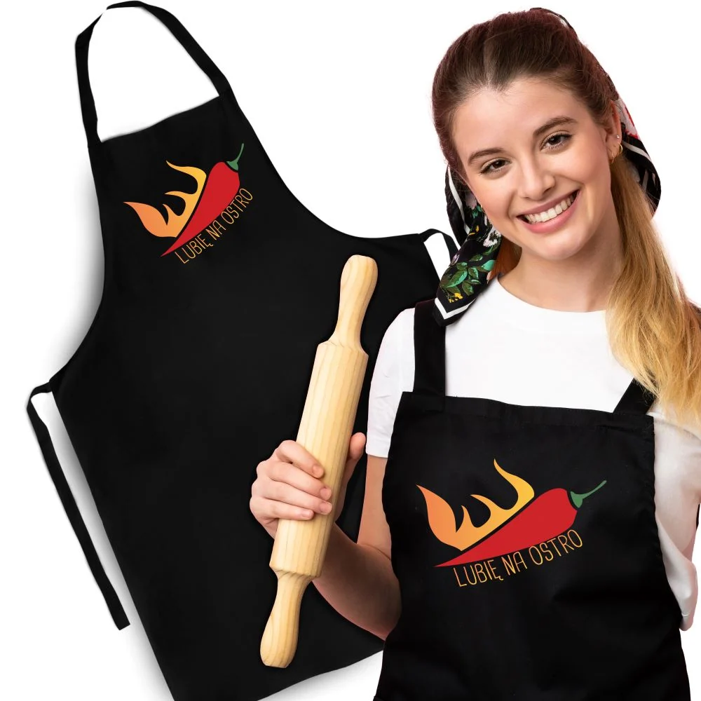 Șorț de bucătărie din bumbac LIKE TOO HOT