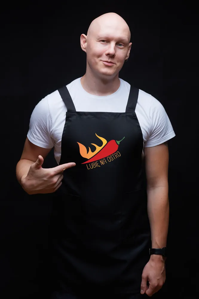 Șorț de bucătărie din bumbac LIKE TOO HOT