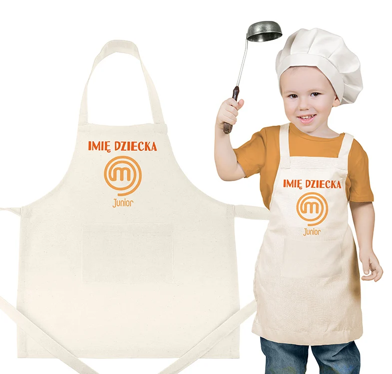 Șorț pentru copii MASTERCHEF JUNIOR + NUME