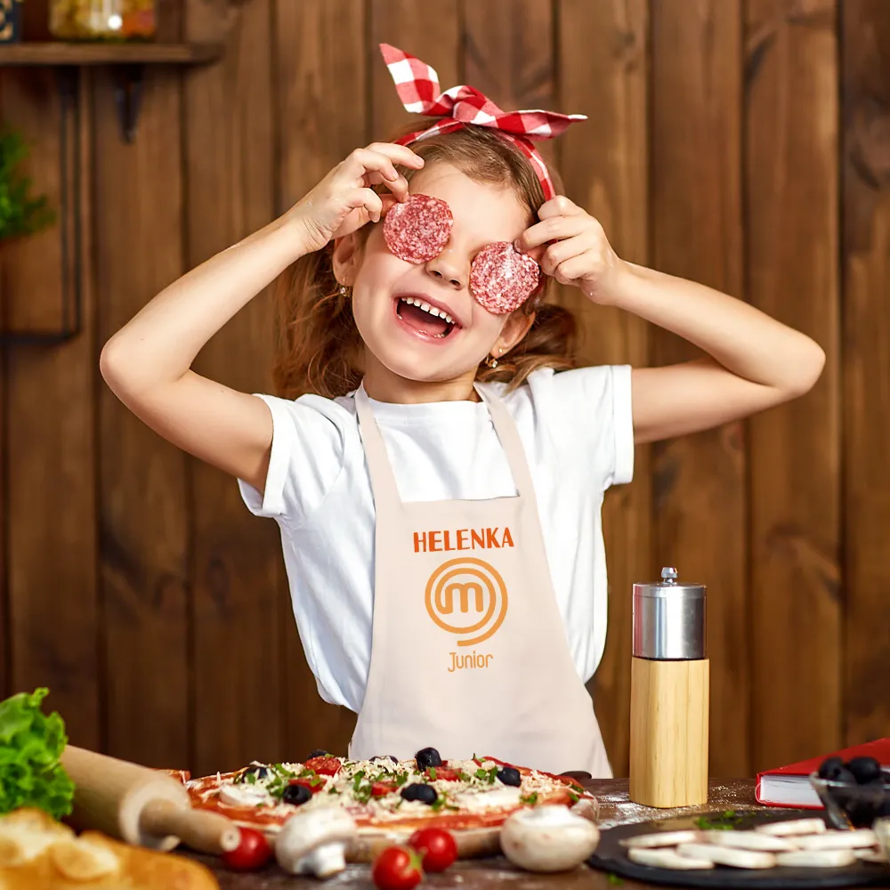 Șorț pentru copii MASTERCHEF JUNIOR + NUME