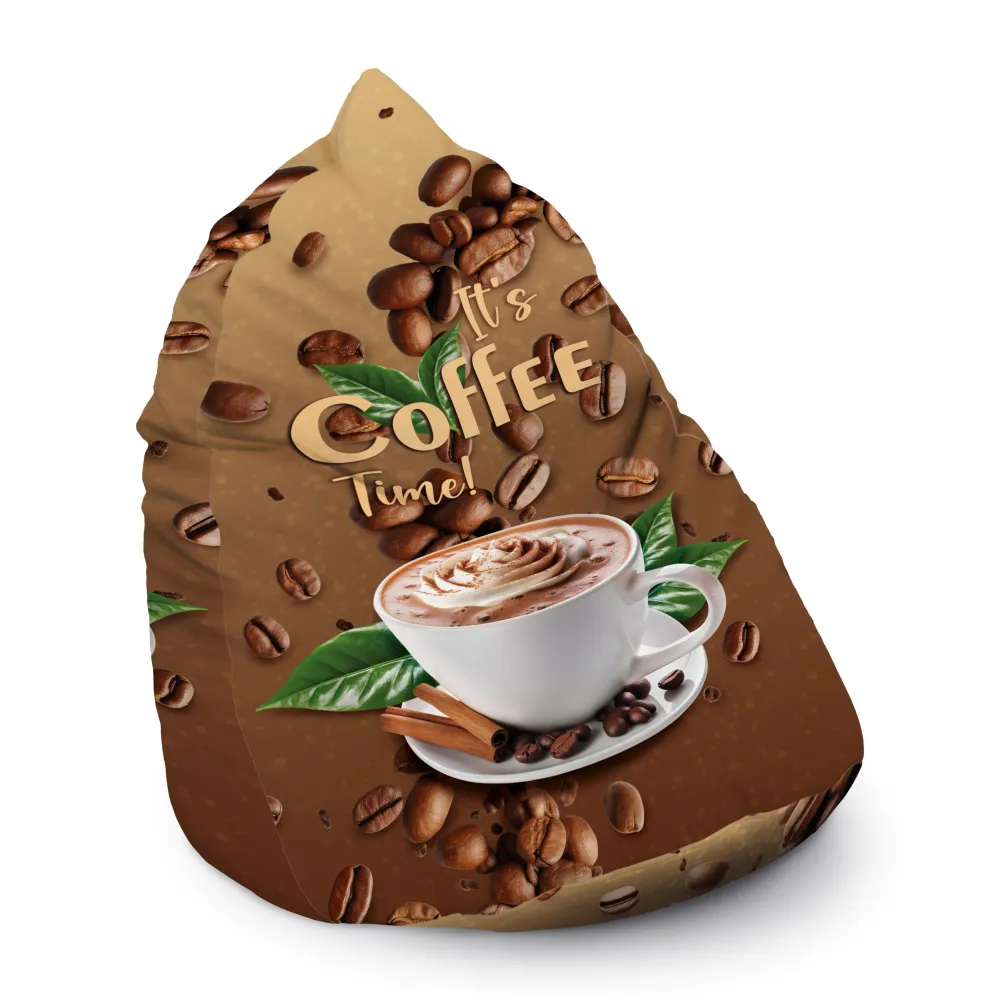 Sako pouffe - Geantă XXL 300L - IT'S COFFEE TIME