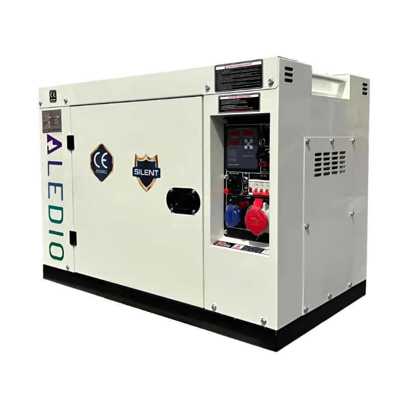 Generator de curent, diesel, 8.75 kVA, 7 kW, 380/220V, Aledio DG9500SE