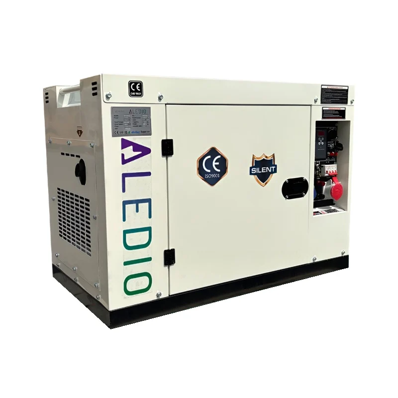 Generator de curent, diesel, 11 kVA, 9 kW, 380/220V, Aledio DG12000SE
