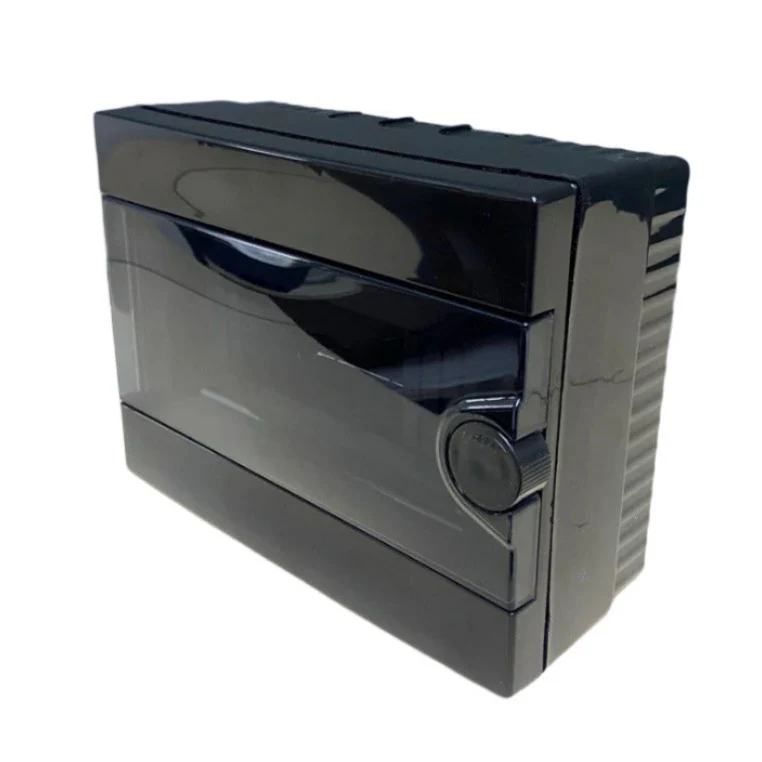 ARS Tablou de distribuție modular 2-6 MOD (6 siguranțe), dulap de distribuție montat la suprafață, plastic, ușă transparen...