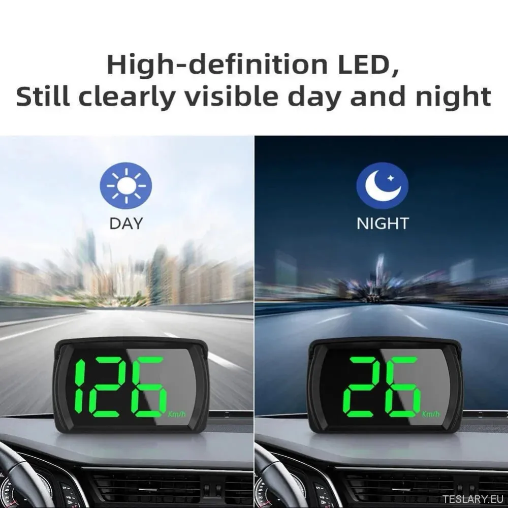 Viterometru GPS universal cu afișaj HD pentru toate vehiculele