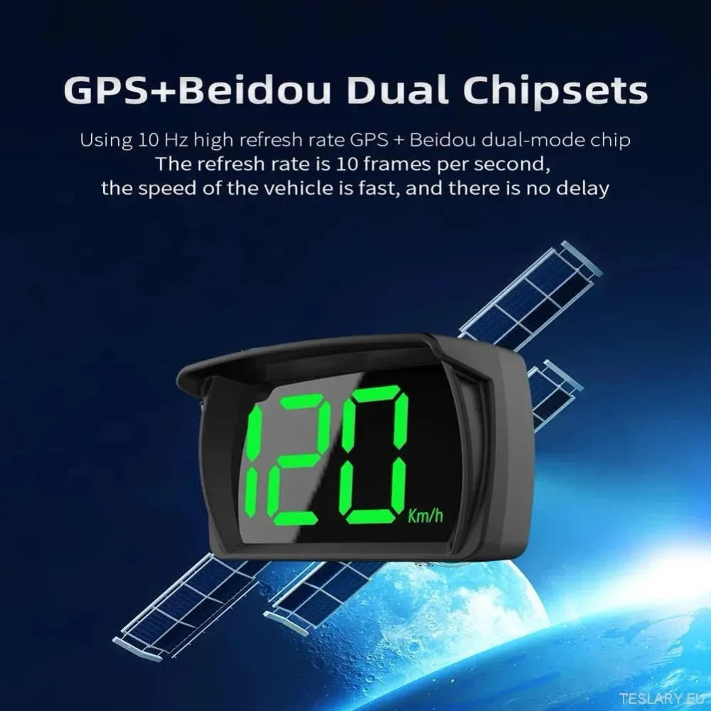 Viterometru GPS universal cu afișaj HD pentru toate vehiculele