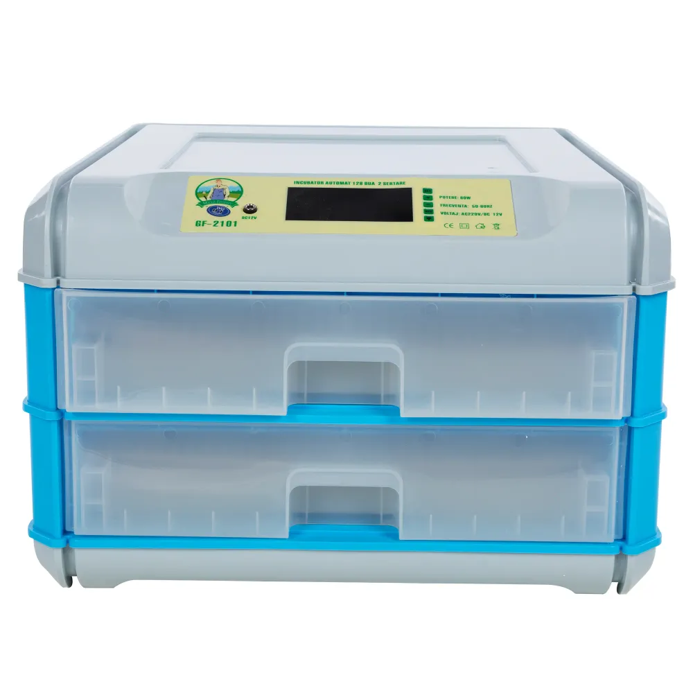 Incubator automat 128 oua 2 sertare
