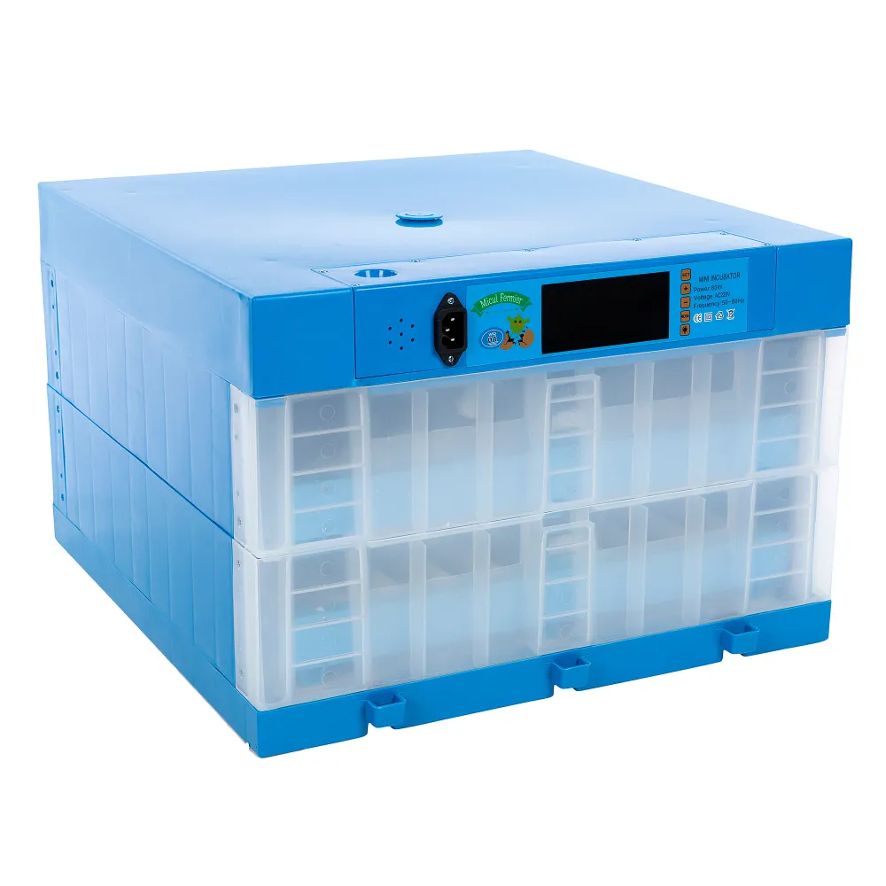 Incubator automat cu 2 etaje 128 oua gaina