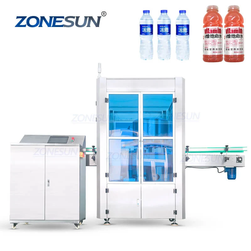 ZONESUN ZS-GTB12 Băuturi automate pentru animale de companie băuturi cu apă minerală sticlă de apă minerală Mașă de etiche...