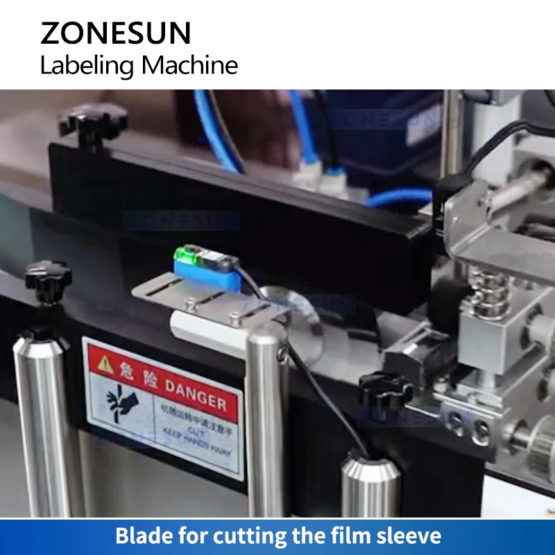 ZONESUN ZS-HSL1 Horizontal Shrink Sleeve Labeler Lipstick Tubes