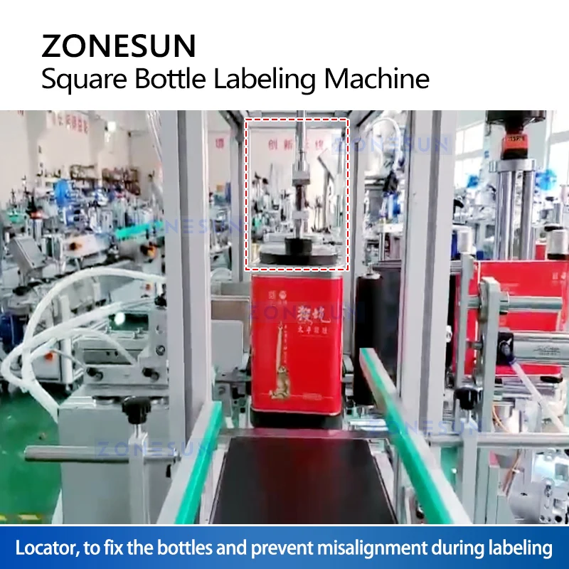 ZONESUN ZS-SL25 Wrap-Around Labeler Jars, Bottles & Cans – Industrial Use