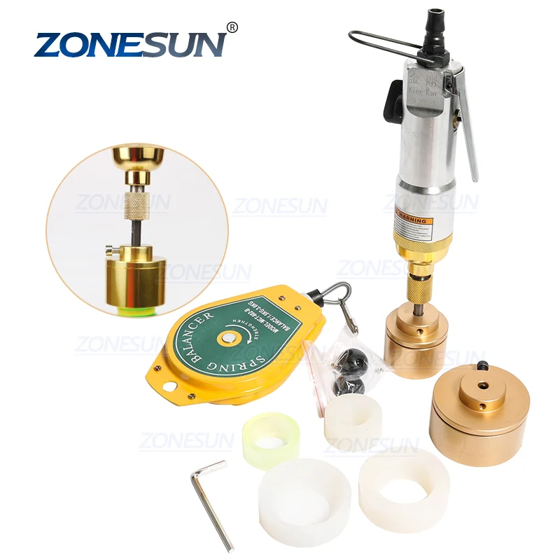 ZS-XG800 Hand Pneumatic Water Lapte Sticlă de lapte Mașă Mașă Air șofer de șofer de aer Instrument de capper