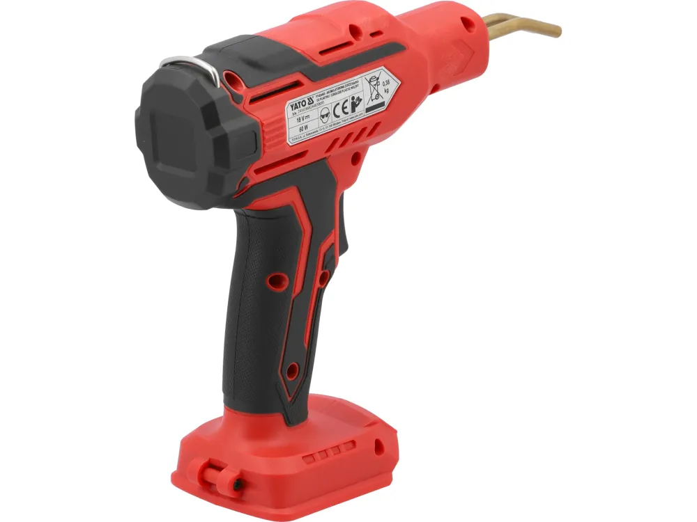 Aparat lipit plastic profesional YATO 18V, 60W, corp