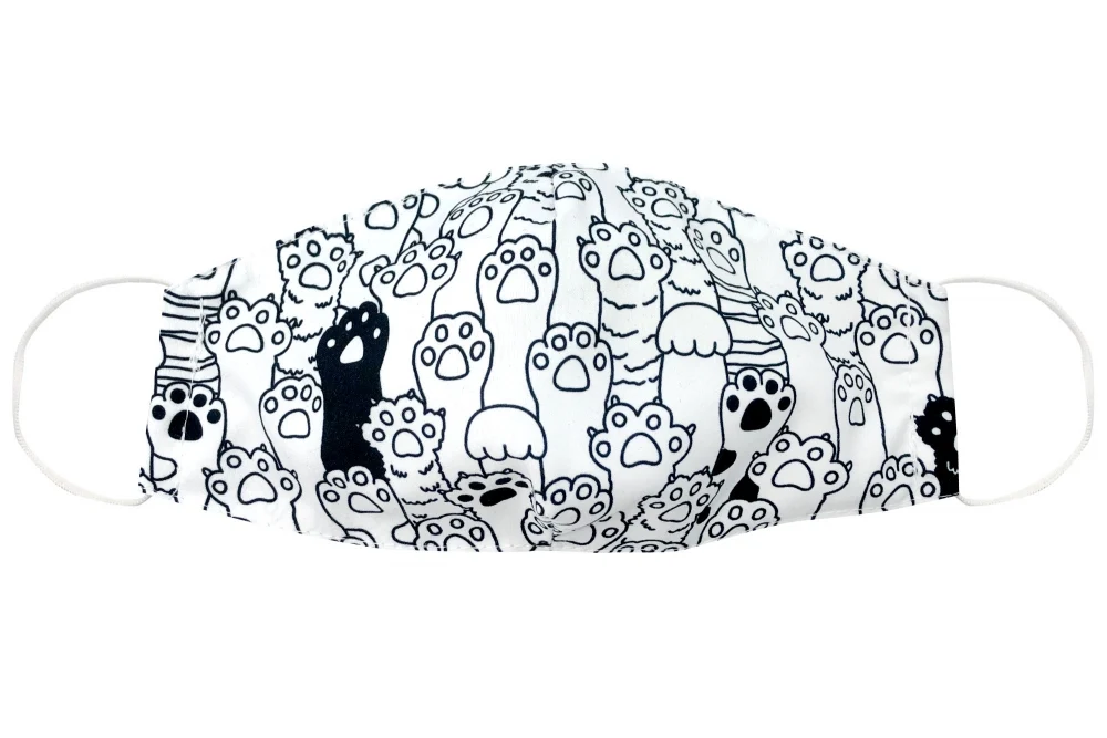 Mască imprimată - CAT'S HANDS