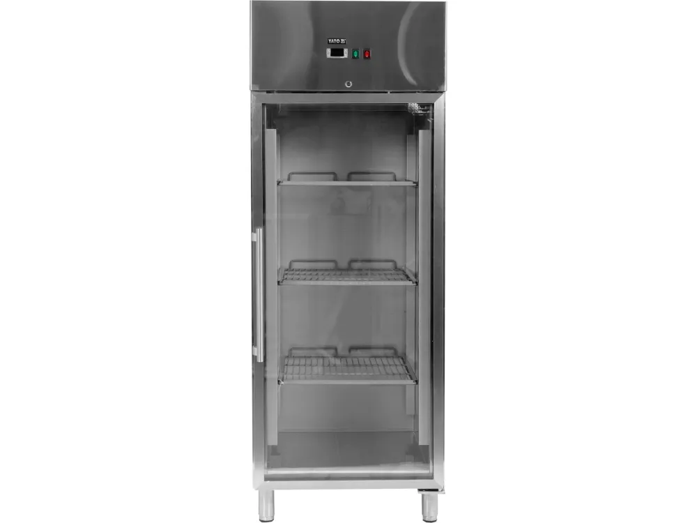 DULAP DE RĂCIRE GN2/1 CU UȘ DE STICLĂ, 650L